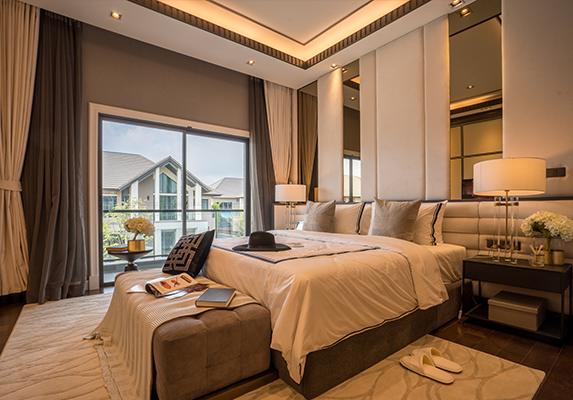 bed-nightstand-modern-bedroom-equipment-comfortable-restful-experience